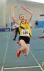 Melissa Raine (Jarrow) taking part in the under-17s long jump.